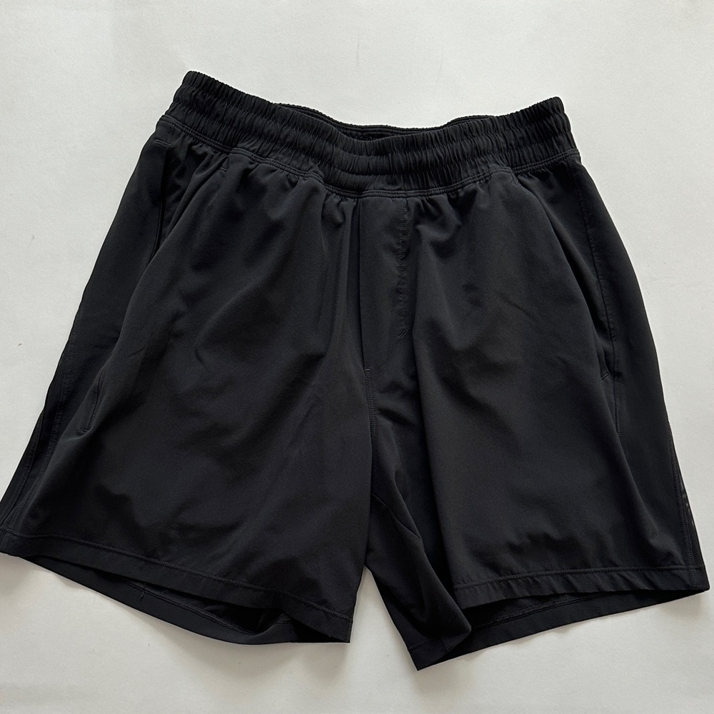 lululemon athletica Men's Gray Lined S Athletic Shorts